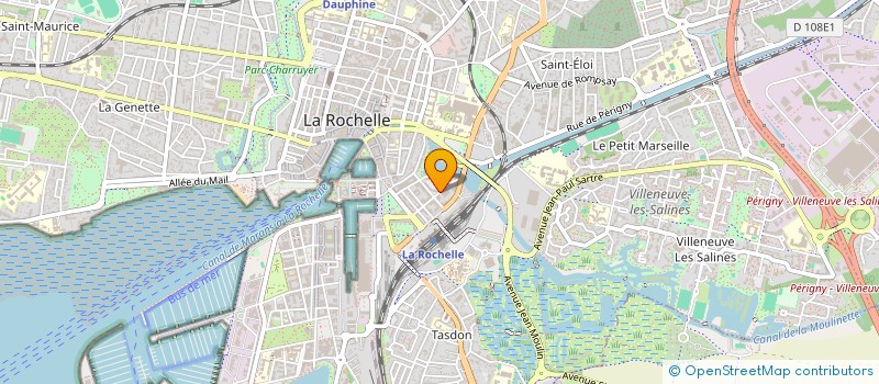 localisation de l'entreprise ENTR GEN DE CONSTRUCTIONS MALGUID à LA ROCHELLE