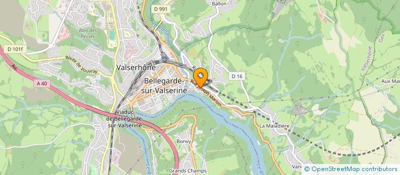 localisation de l'entreprise ENTR GEN DU BAT GHARSALLAH-EL BLIDI à VALSERHONE