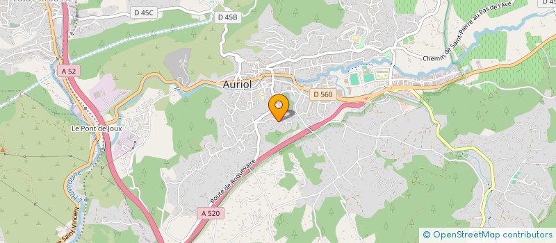 localisation de l'entreprise ENTR GEN INVESTIGATION REPARAT ENTRETIEN  AURIOL