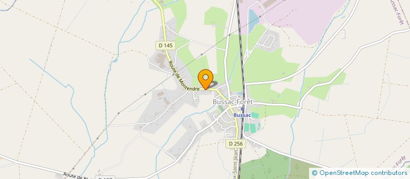 localisation de l'entreprise ENTR GEN TECH MACONNERIE RENOVATION  BUSSAC-FORET