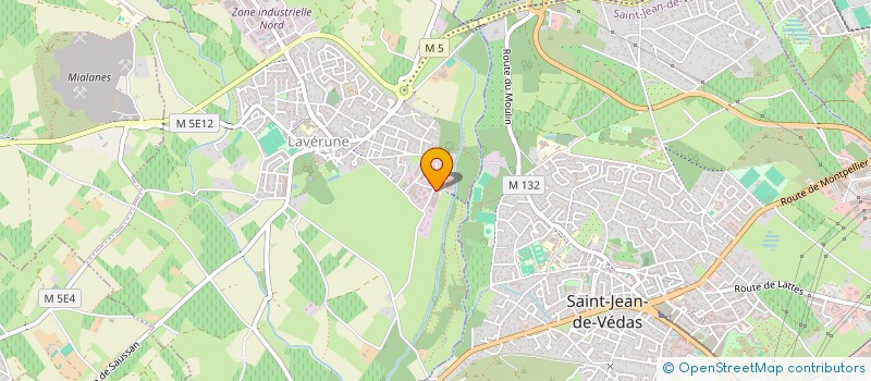 localisation de l'entreprise ENTR GENER PLOMB CHAUF CHARMILLON à LAVERUNE