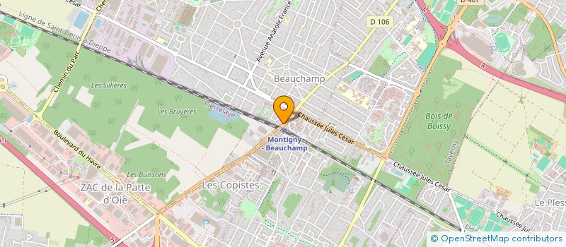 localisation de l'entreprise ENTR GENERAL MACONN BEAUCHAMP  BEAUCHAMP