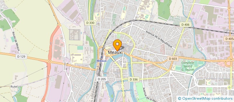localisation de l'entreprise ENTR GENERALE EUROPEENNE ESPACES VERTS à MEAUX