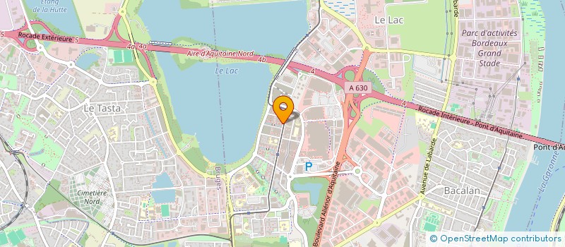 localisation de l'entreprise ENTR'L  BORDEAUX