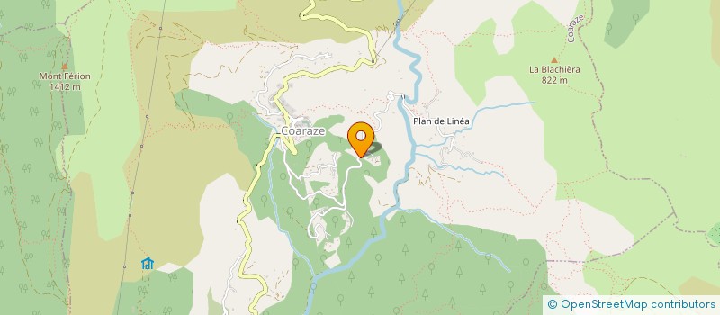 localisation de l'entreprise ENTR MACO BETON ARME CAROPRESE  COARAZE