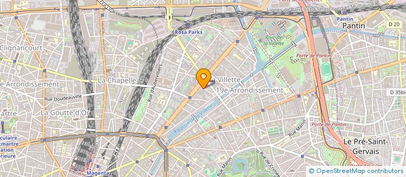 localisation de l'entreprise ENTR MAINTENANCE PRODUC PROPRETE INDUST  PARIS