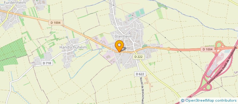 localisation de l'entreprise ENTR MENUIS EBENIST BEUTELSTETTER & FILS à ITTENHEIM