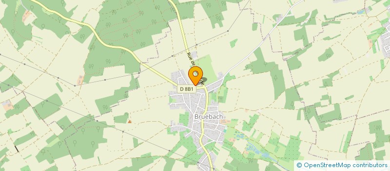 localisation de l'entreprise ENTR-MONTS  BRUEBACH