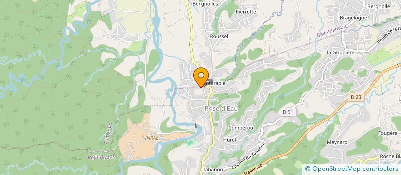 localisation de l'entreprise ENTR NORVAL TRAVAUX DE COMMUNICATION à PETIT-BOURG