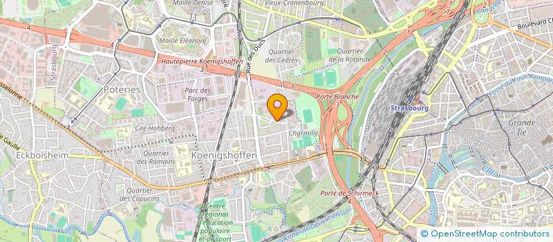localisation de l'entreprise ENTR NOUVELLE VERS INSERTION ECONOMIQUE à STRASBOURG