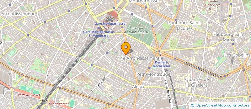 localisation de l'entreprise ENTR'OUVERT  PARIS