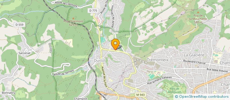 localisation de l'entreprise ENTR PLATR PEINT FINIT COUGOUL  DURTOL