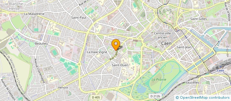 localisation de l'entreprise ENTR'PRENEURS CAEN à CAEN