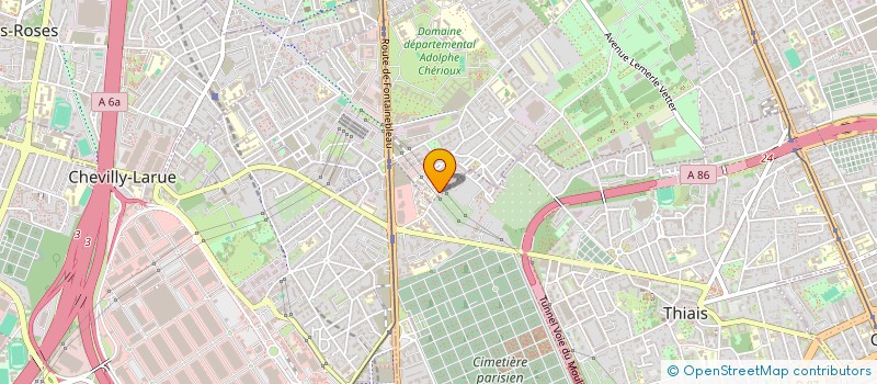 localisation de l'entreprise ENTR SERRURERIE GEN DUPAYS CIE SERDUCO à VITRY-SUR-SEINE