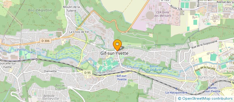 localisation de l'entreprise ENTR SOC CAES CNRS GIF S YVETT à GIF-SUR-YVETTE