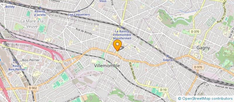 localisation de l'entreprise ENTR SOL NETT  VILLEMOMBLE