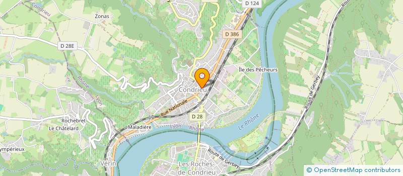 localisation de l'entreprise ENTR TOPOGRAPHIQUE ETUDES ET TRAVAUX à AMPUIS