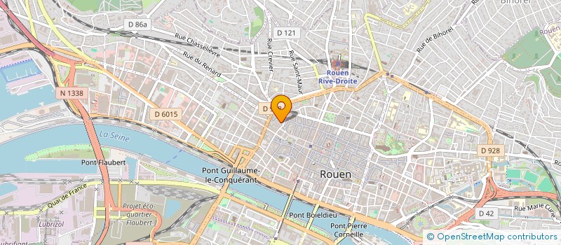 localisation de l'entreprise ENTR2PRODUCTION  ROUEN