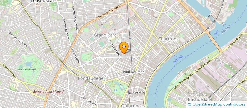 localisation de l'entreprise ENTRA PUPIL ANC PUPIL ETAT DEP GIRONDE à BORDEAUX