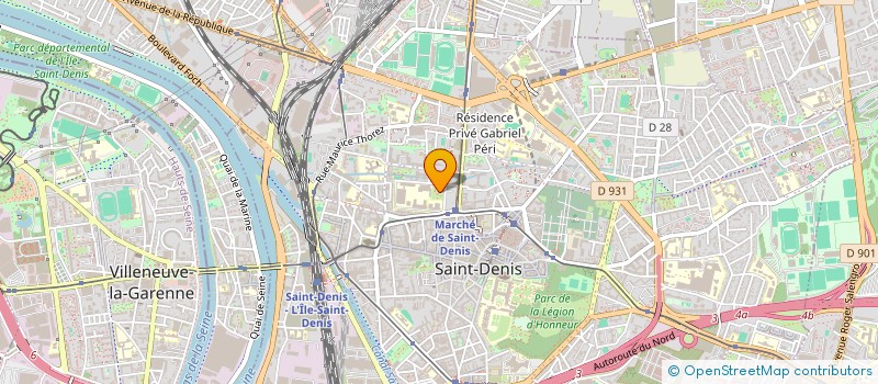 localisation de l'entreprise ENTRACTE à SAINT-DENIS