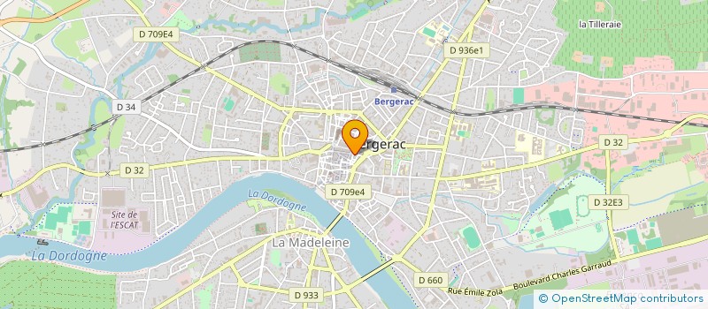 localisation de l'entreprise ENTRADOM 24 à BERGERAC