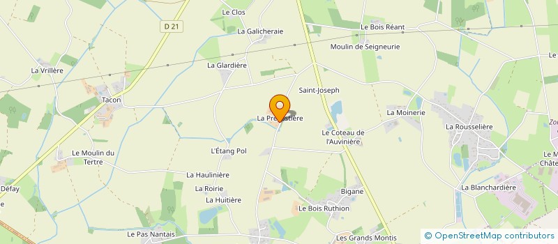 localisation de l'entreprise ENTRAGRI  MESANGER