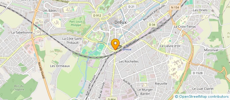 localisation de l'entreprise ENTRAID'ADDICT - EURE-ET-LOIR à DREUX