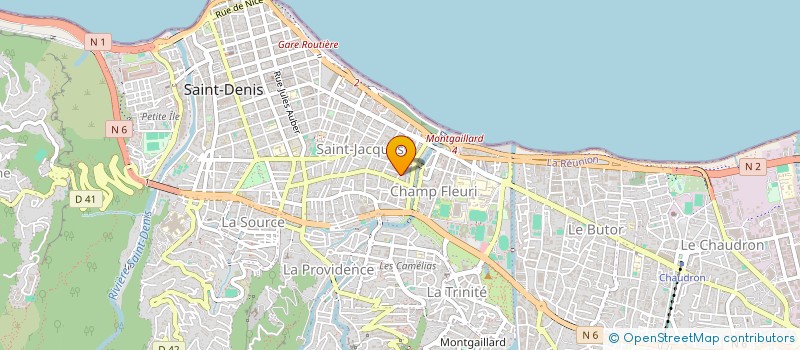 localisation de l'entreprise ENTRAID'UNION à SAINT DENIS