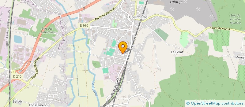 localisation de l'entreprise ENTRAIDE à LA COURONNE
