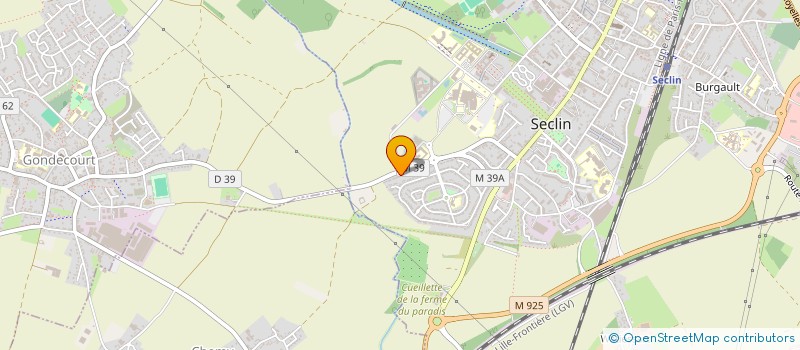 localisation de l'entreprise ENTRAIDE 3EME AGE  SECLIN