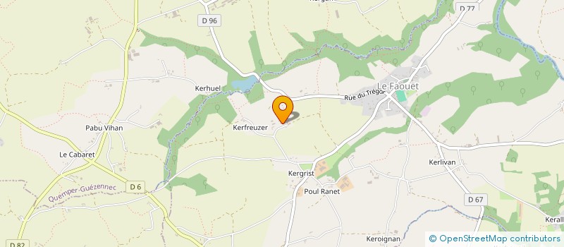 localisation de l'entreprise ENTRAIDE  GOUDELIN