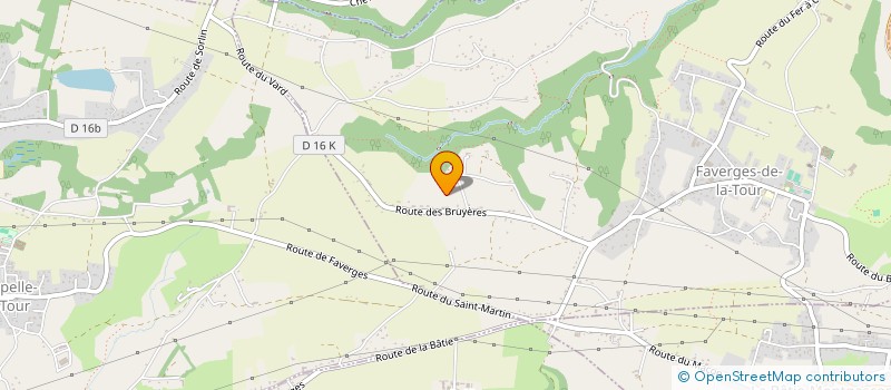 localisation de l'entreprise ENTRAIDE AUX PERSONNES AGEES DE LA TOUR DU PIN ET ST CLAIR DE LA TOUR  SAINT-CLAIR-DE-LA-TOUR