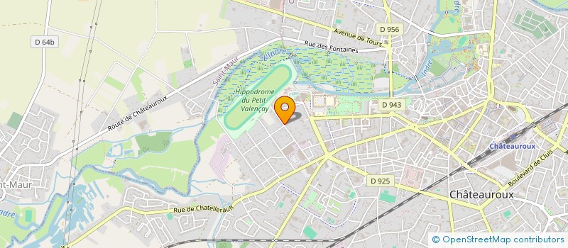 localisation de l'entreprise ENTRAIDE CADRE AGENT MAITRISE ADMINIS... à CHATEAUROUX