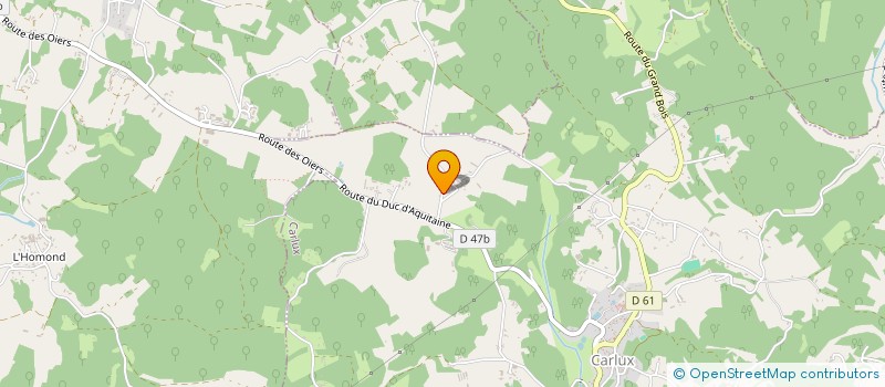 localisation de l'entreprise ENTRAIDE CANCER PERIGORD NOIR  SAINTE-MONDANE