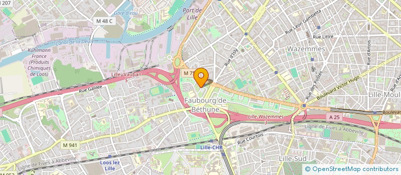 localisation de l'entreprise ENTRAIDE CULTURE SOLIDARITE LILLE à LILLE