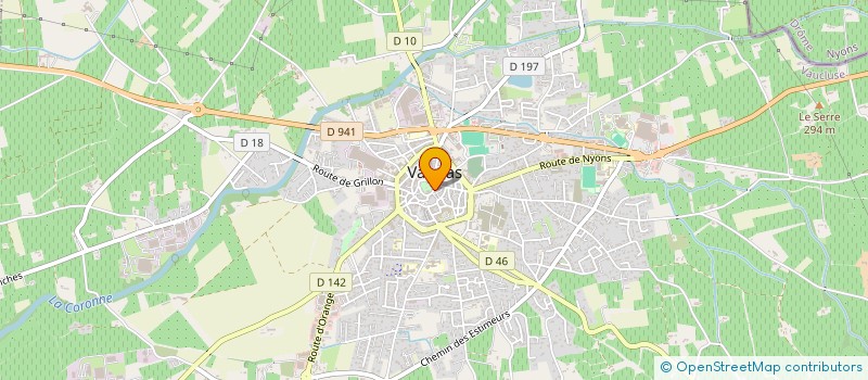 localisation de l'entreprise ENTRAIDE DE LA CROIX DE CAI MON à VALREAS
