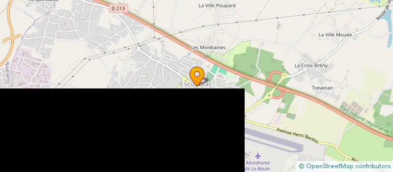 localisation de l'entreprise ENTRAIDE DES COMMERCANTS ET ARTISANS D'ESCOUBLAC  LA BAULE-ESCOUBLAC