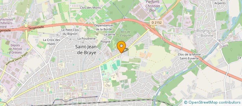 localisation de l'entreprise ENTRAIDE DES FAMILLES D'HANDICAPES à SAINT-JEAN-DE-BRAYE