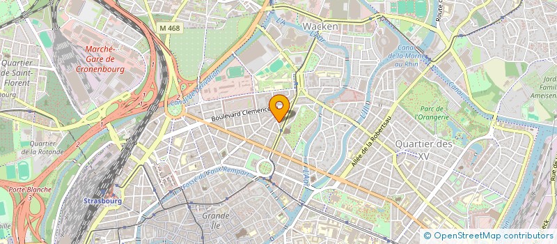localisation de l'entreprise ENTRAIDE ET CULTURE BET HAMIDRACH à STRASBOURG