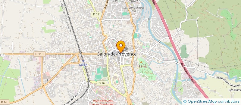 localisation de l'entreprise ENTRAIDE FUNERAIRE à SALON-DE-PROVENCE