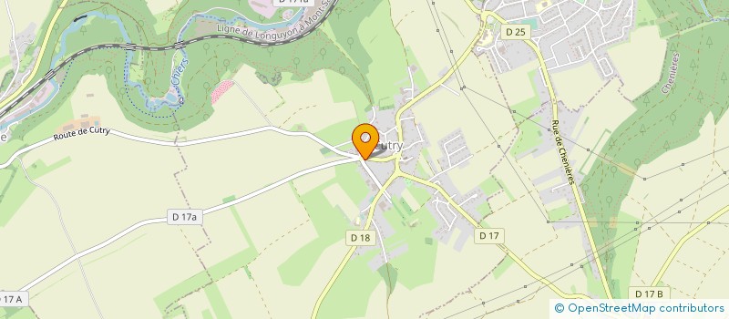 localisation de l'entreprise ENTRAIDE INTERNATIONALE D'URGENCE à CUTRY