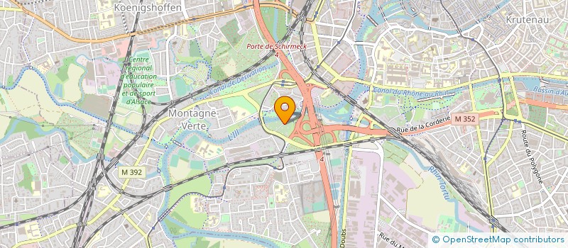 localisation de l'entreprise ENTRAIDE LE RELAIS  STRASBOURG