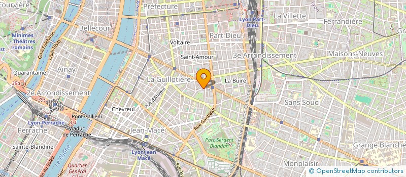 localisation de l'entreprise ENTRAIDE PROTESTANTE DE LYON à LYON