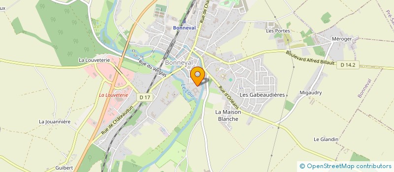 localisation de l'entreprise ENTRAIDE PSYCHO SOCIALE à BONNEVAL