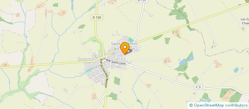 localisation de l'entreprise ENTRAIDE SAINT FRANCOIS à BEAUPREAU-EN-MAUGES