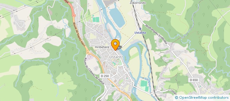 localisation de l'entreprise ENTRAIDE SAINT-SAUVEUR à USTARITZ