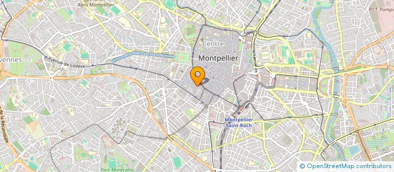 localisation de l'entreprise ENTRAIDE SDF - MONTPELLIER à MONTPELLIER