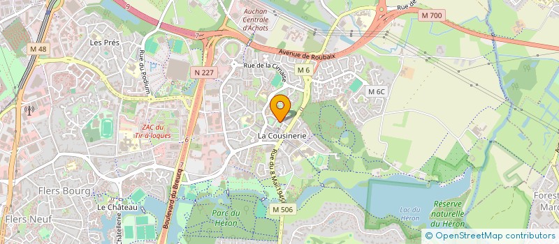 localisation de l'entreprise ENTRAIDE SOLIDARITE ET INITIATIVE à VILLENEUVE-D'ASCQ