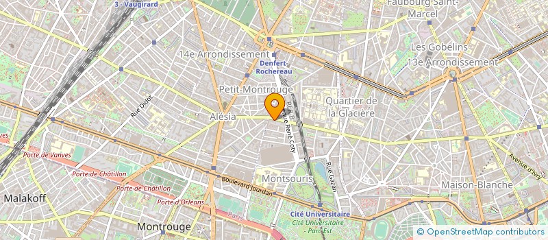 localisation de l'entreprise ENTRAIDE UNION à CACHAN