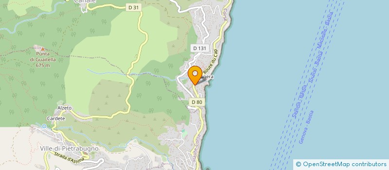 localisation de l'entreprise ENTRAIDE VICTIMES INSULAIRES DE VIOLENCES DANS L'ACTION à SAN-MARTINO-DI-LOTA
